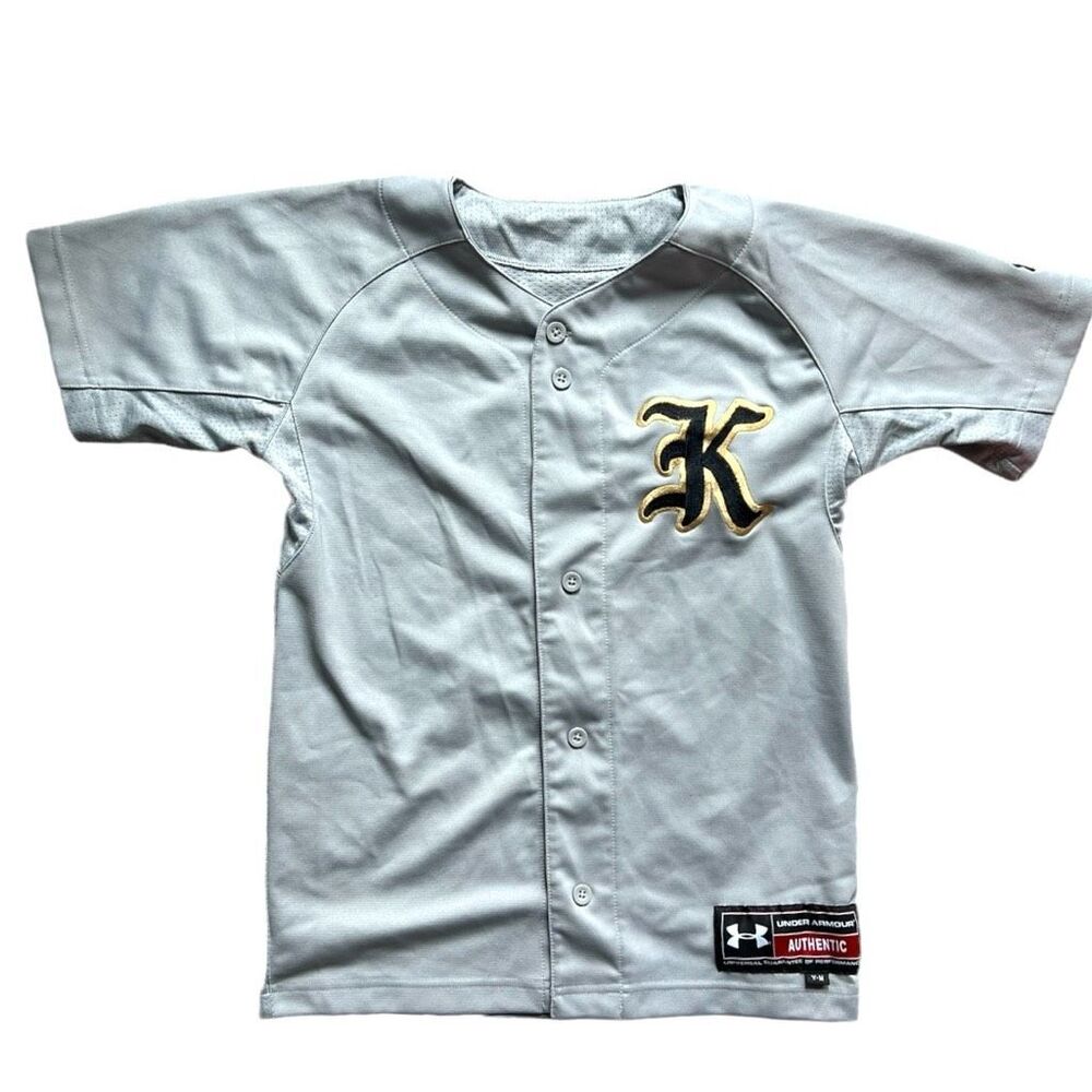Youth Under Armour San Antonio Kings #2 Baseball Jersey Shirt - Sz M